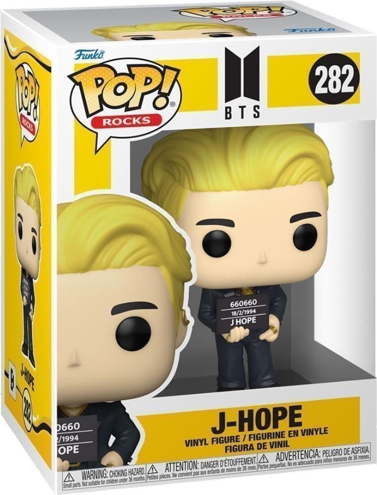 Bts: Funko Pop! Rocks - J-Hope (Vinyl Figure 282)