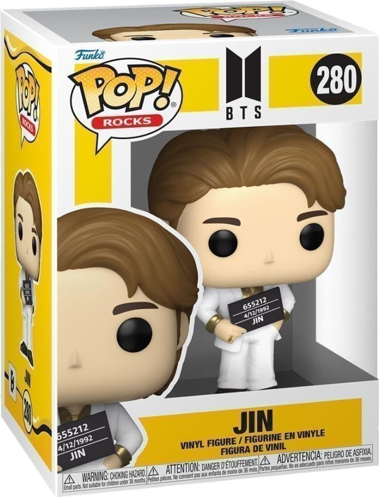 Bts: Funko Pop! Rocks - Jin (Vinyl Figure 280)