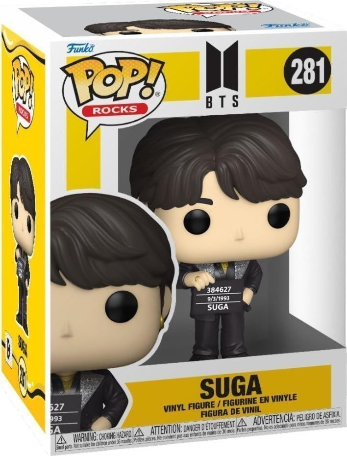 Bts: Funko Pop! Rocks - Suga (Vinyl Figure 281)