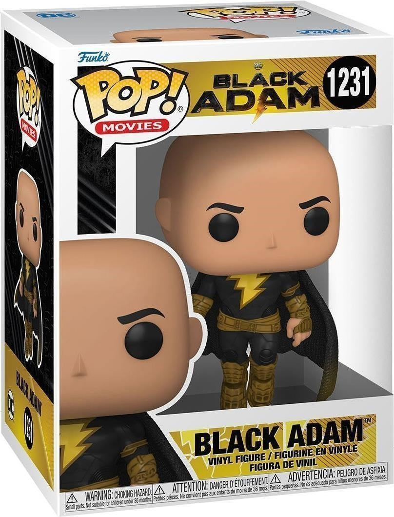 Dc Comics: Funko Pop! Movies - Black Adam - Black Adam (Vinyl Figure 1231)