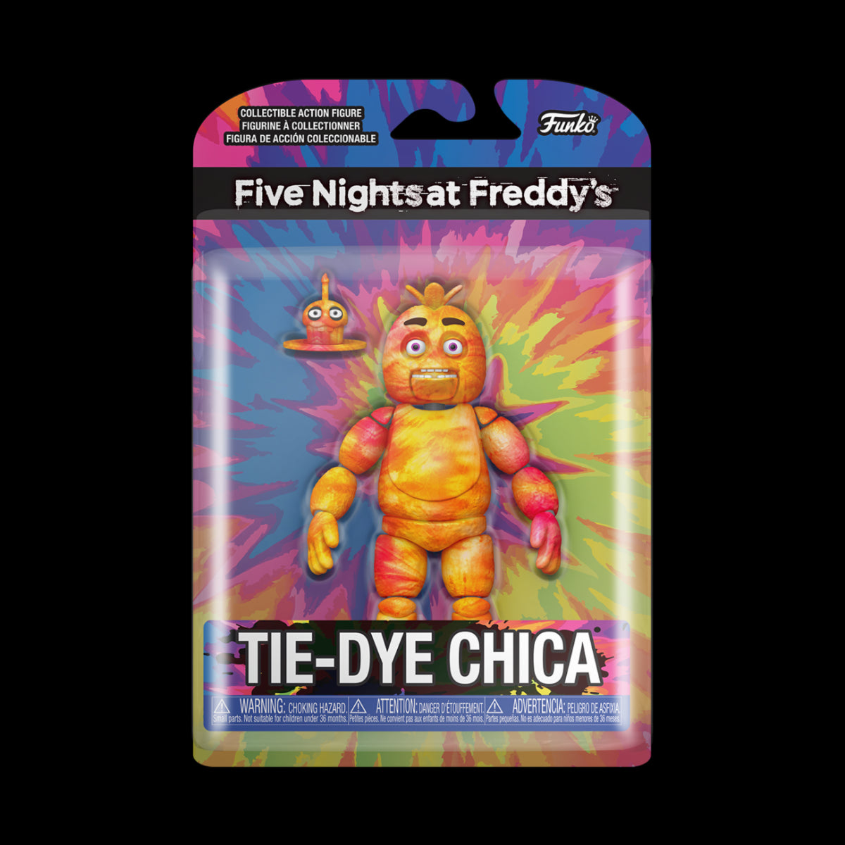 Five Nights At Freddys: Funko Pop! Action Figures - Tie-dye - Chica