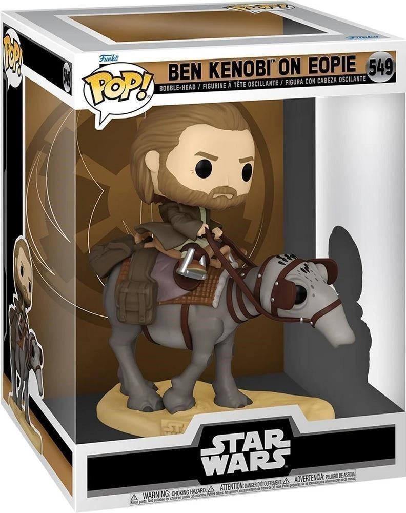 Star Wars: Funko Pop! - Deluxe - Ben Kenobi On Eopie (Vinyl Figure 549)