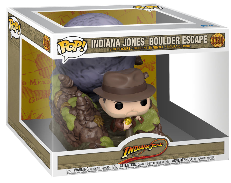 Indiana Jones: Funko Pop! Moment - Indiana Jones Boulder Escape (Vinyl Figure 1360)