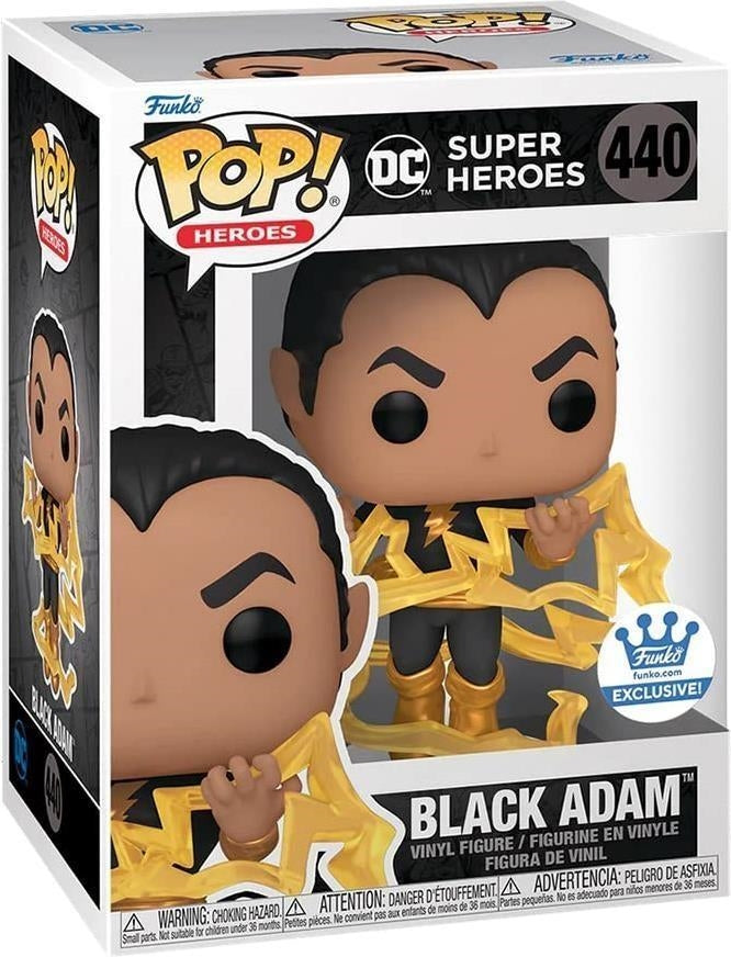 Dc Comics: Funko Pop! Heroes - Black Adam (Vinyl Figure 440)