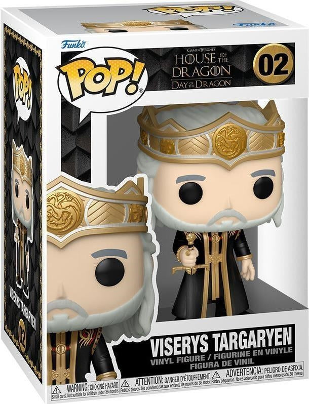 Game Of Thrones: Funko Pop! - House Of The Dragon - Viserys Targaryen (Vinyl Figure 02)