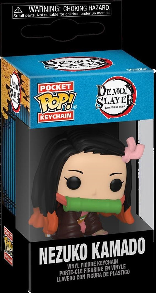 Demon Slayer: Funko Pop! Pocket Keychain - Nezuko (Portachiavi)