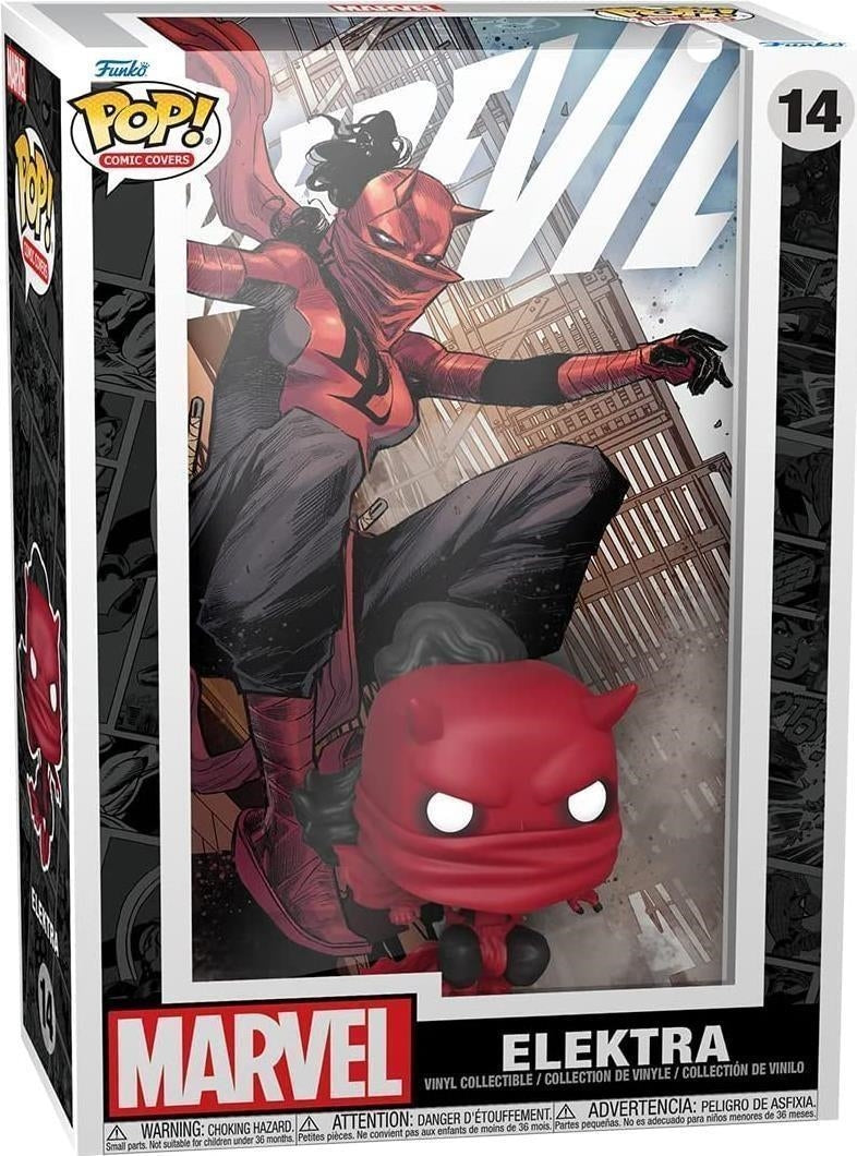 Marvel: Funko Pop! Comic Covers - Daredevil - Elektra (Vinyl Figure 14)