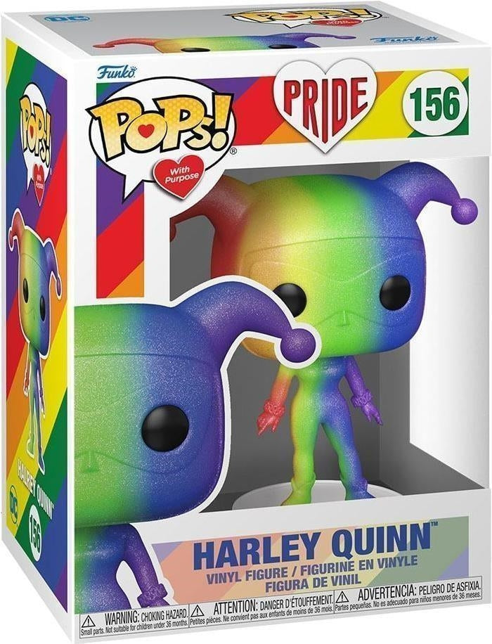 Dc Comics: Funko Pops! With Purpose - Pride - Harley Quinn (Vinyl Figure 156)