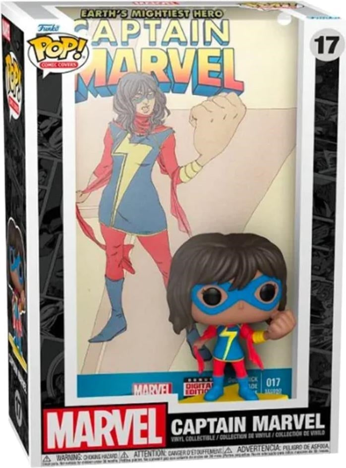 Marvel: Funko Pop! Comic Covers - Captain Marvel (Vinyl Figure 17)