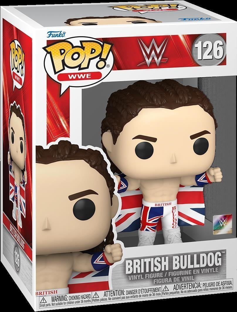 Wrestling: Funko Pop! Wwe - British Bulldog (Vinyl Figure 126)