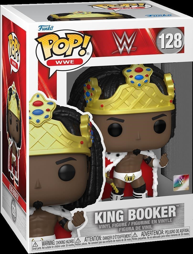 Wrestling: Funko Pop! Wwe - King Booker (Vinyl Figure 128)