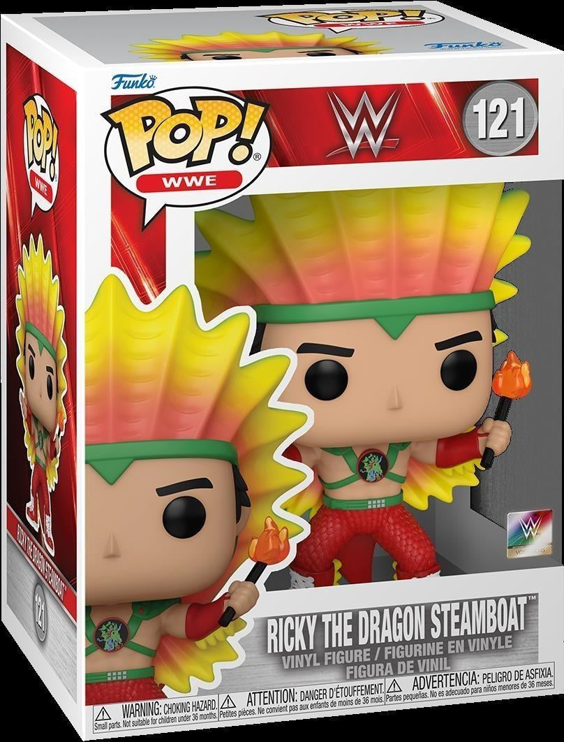 Wrestling: Funko Pop! Wwe - Ricky Steamboat (Vinyl Figure 121)