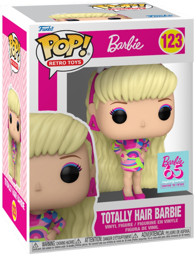 Barbie: Funko Pop! Retro Toys - Totally Hair Barbie (Vinyl Figure 123)