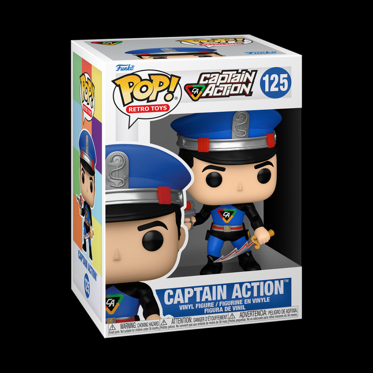 Heroes: Funko Pop! Vinyl - Captain Action (Vinyl Figure 125)