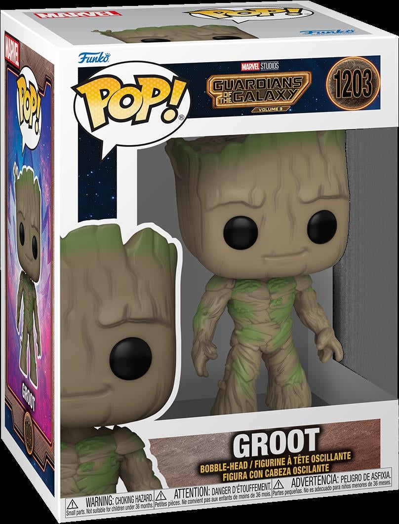 Marvel: Funko Pop! - Guardians Of The Galaxy Vol. 3 - Groot (Vinyl Figure 1203)