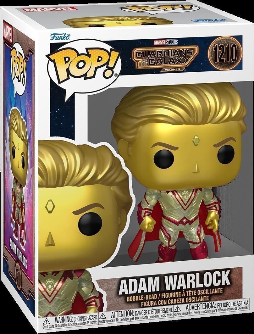 Marvel: Funko Pop! - Guardians Of The Galaxy Vol. 3 - Adam Warlock (Vinyl Figure 1210)