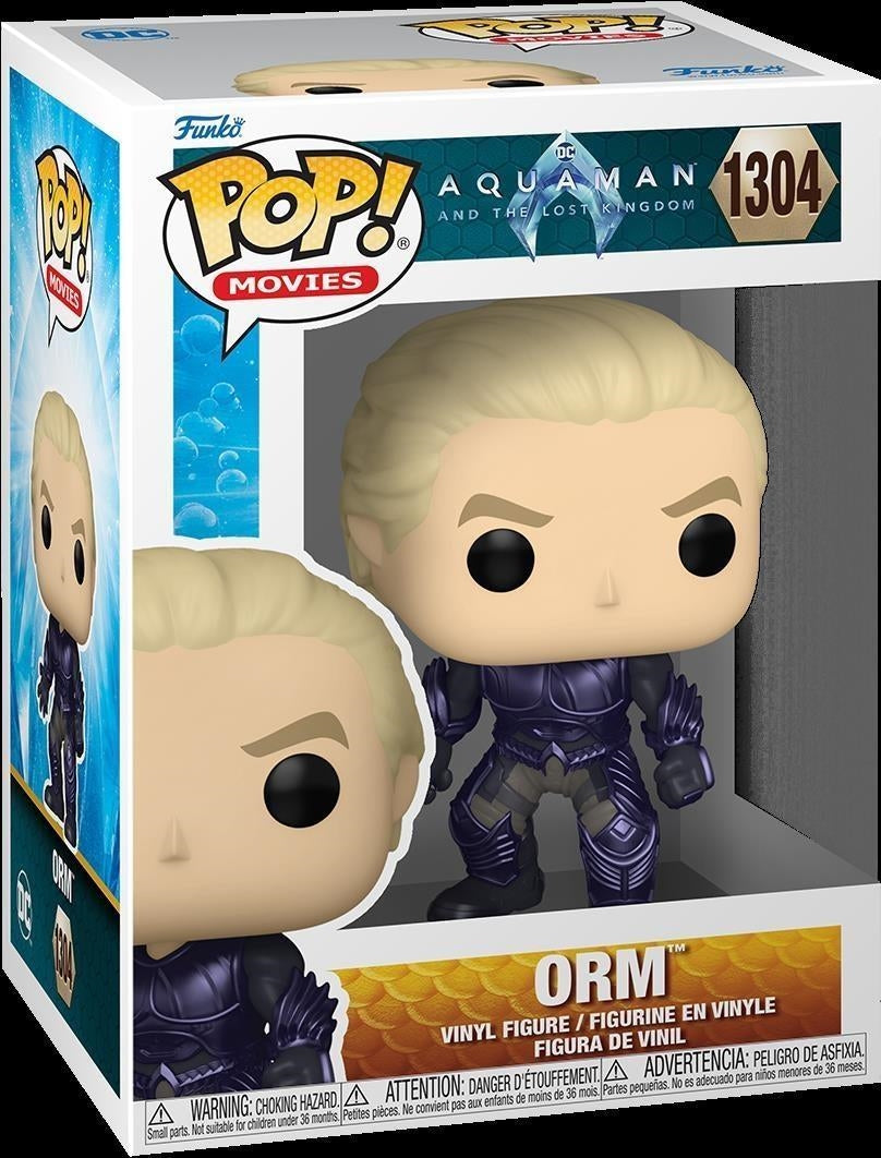 Dc Comics: Funko Pop! Movies - Aquaman And The Lost Kingdom - Orm (Vinyl Figure 1304)