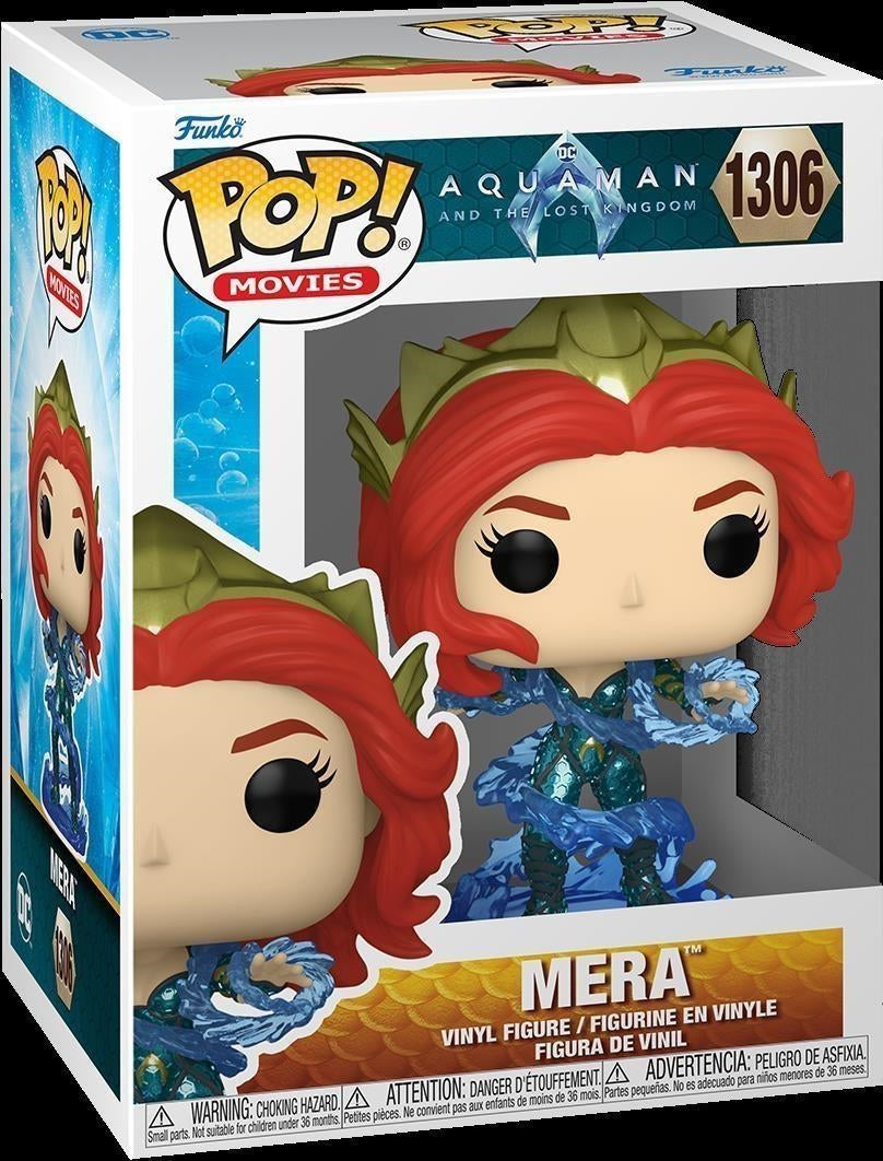 Dc Comics: Funko Pop! Movies - Aquaman And The Lost Kingdom - Mera (Vinyl Figure 1306)