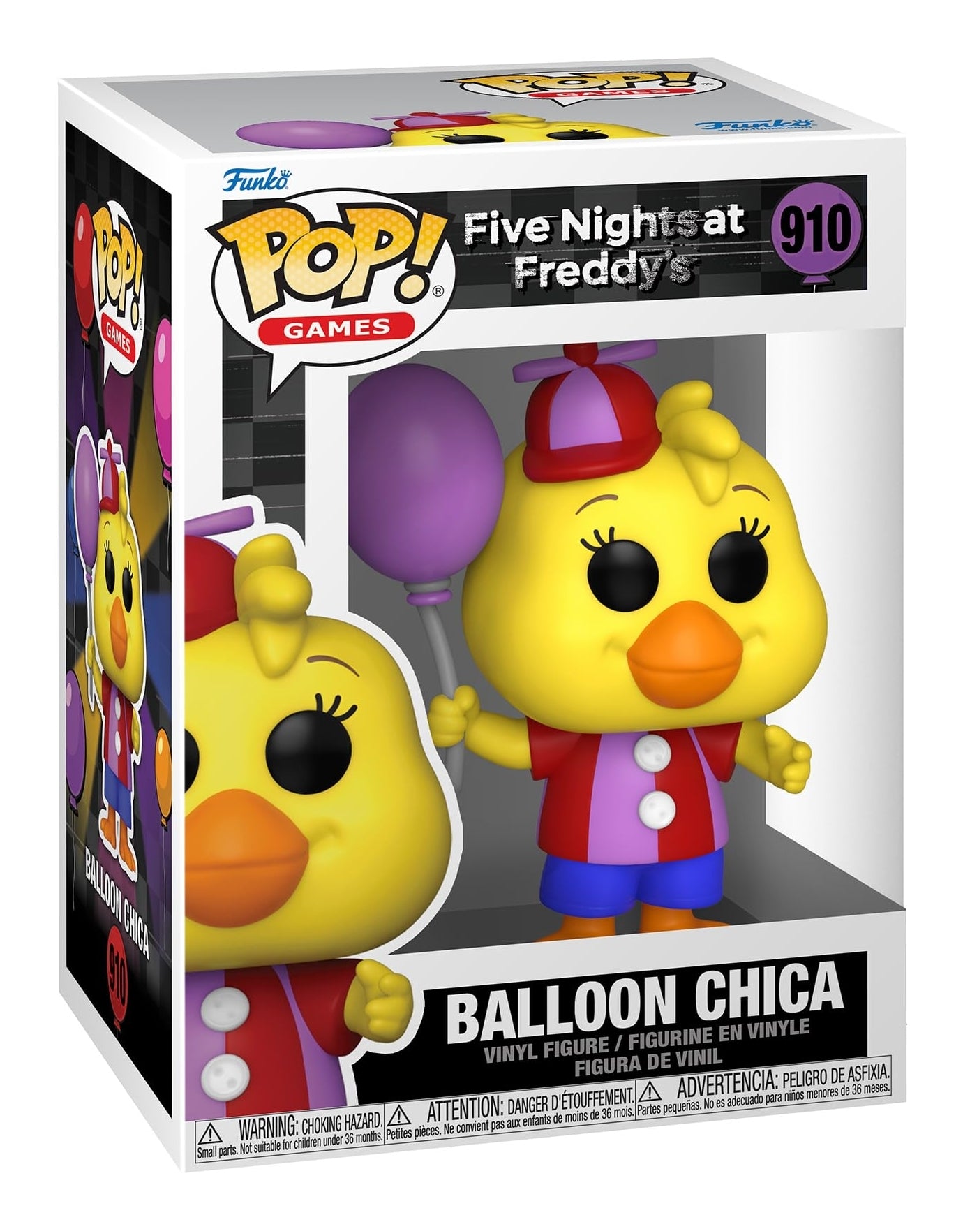 Five Nights At Freddy's: Funko Pop! Games - Balloon Chica (Vinyl Figure 910)