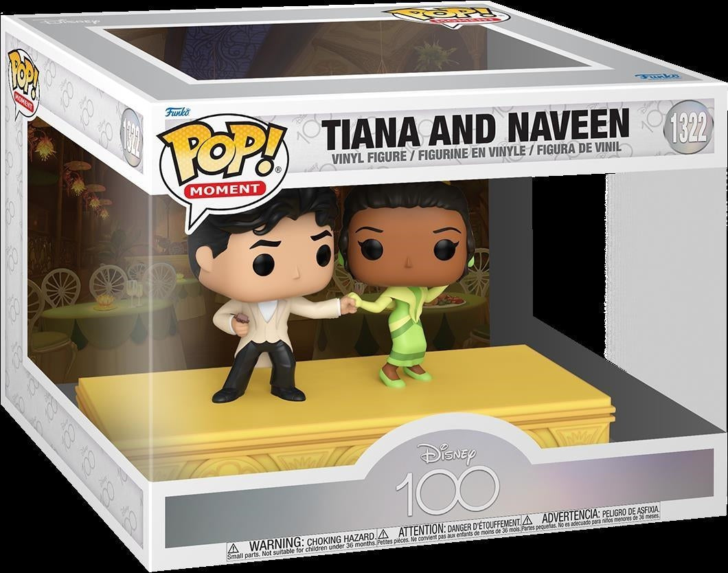 Disney: Funko Pop! Moments - 100Th Anniversary - Tiana And Naveen (Vinyl Figure 1322)