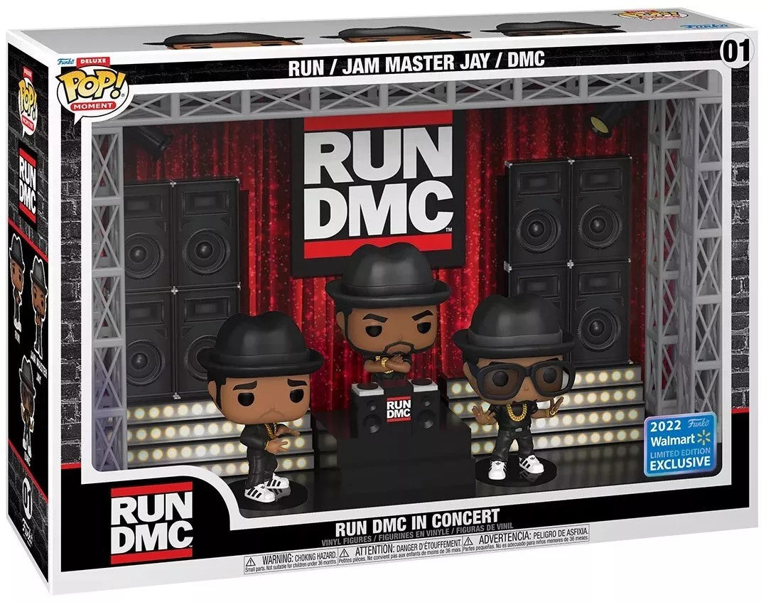 Run DMC: Funko Pop! Moments - Run DMC In Concert (Vinyl Figure 01)