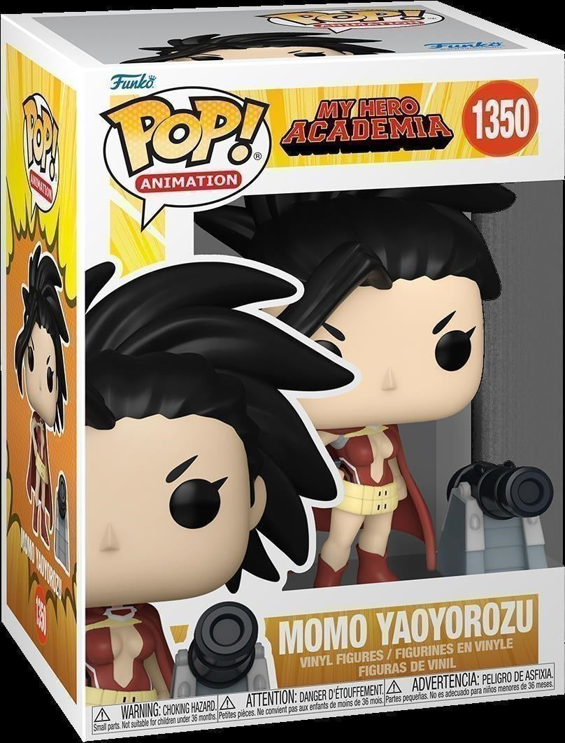 My Hero Academia: Funko Pop! Animation - Wave 5 - Momo Yaoyorozu (With Cannon) (Vinyl Figure 1350)