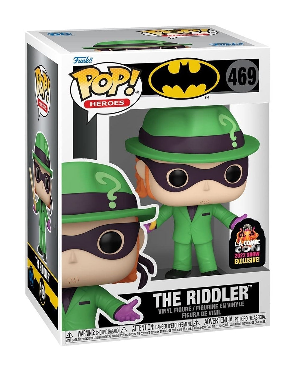 Dc Comics: Funko Pop! Heroes - The Riddler (Vinyl Figure 469)