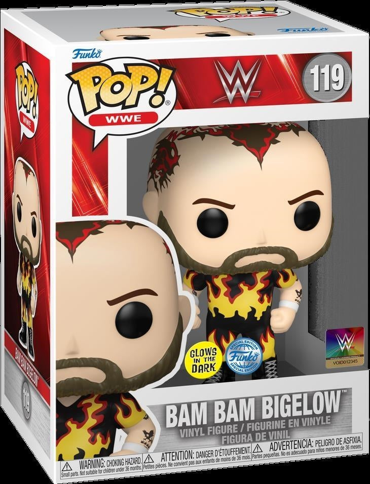 Wrestling: Funko Pop! - Bam Bam Bigelow (Gw) (Vinyl Figure 119)