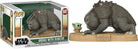 Star Wars: Funko Pop! Jumbo - Book Of Boba Fett - Grogu With Rancor (Vinyl Figure 587)