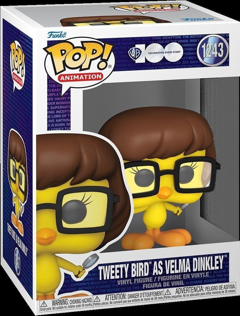 Warner Bros: Funko Pop! Vinyl - Warner Bros 100th - Tweety As Welma (Vinyl Figure 1243)