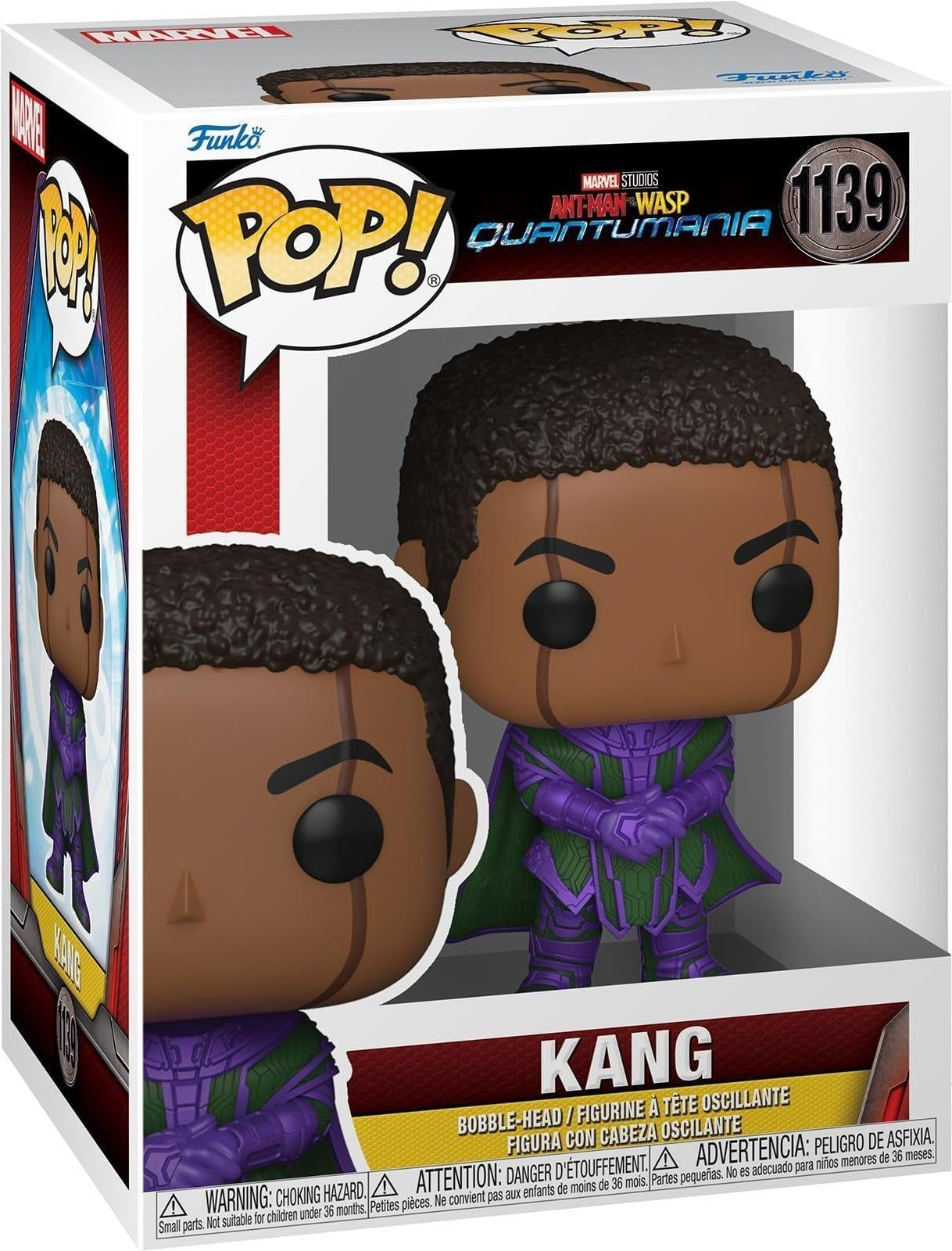 Marvel: Funko Pop! - Ant-Man Quantummania - Kang (Vinyl Figure 1139)