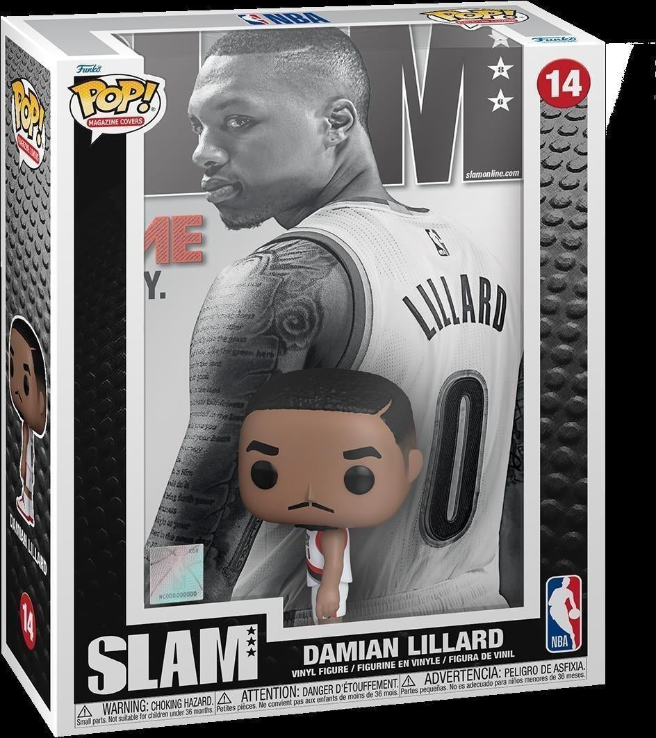 Nba: Funko Pop! Magazine Covers - SLAM - Damian Lillard (Vinyl Figure 14)