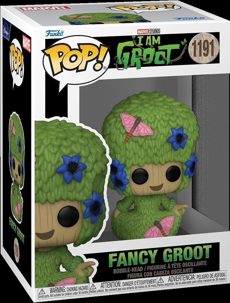 Marvel: Funko Pop! - Guardians Of The Galaxy - Groot (Marie Hair) (Vinyl Figure 1191)