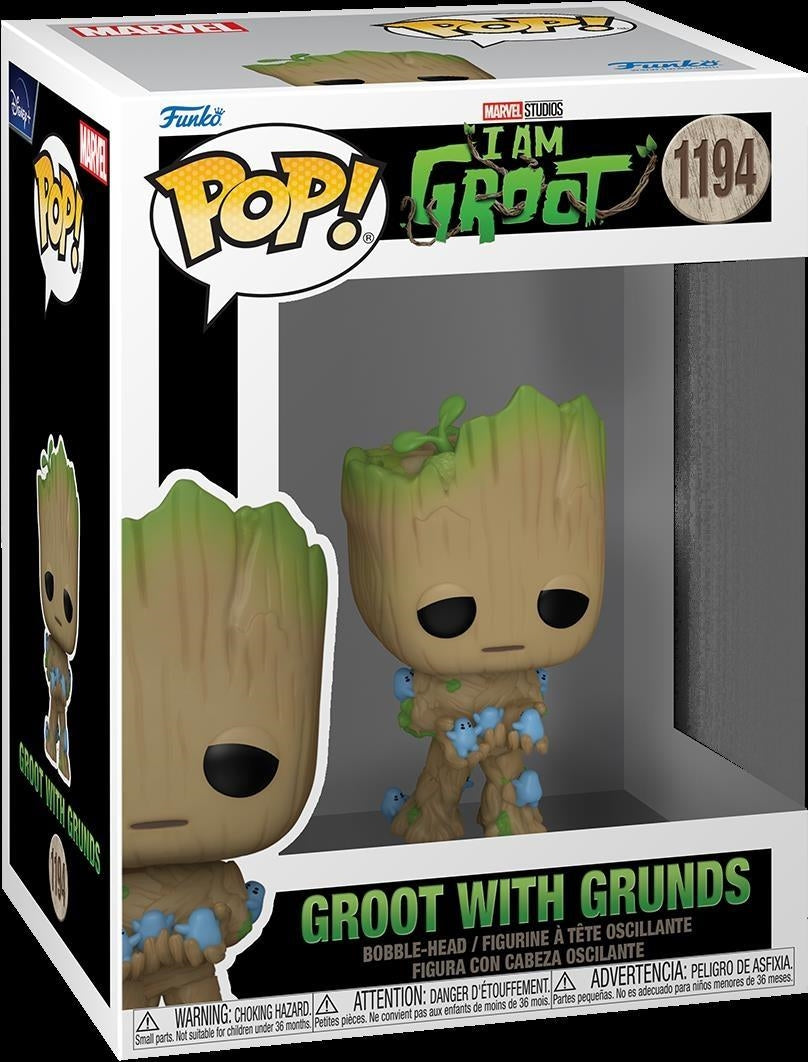 Marvel: Funko Pop! - Guardians Of The Galaxy - Groot W/ Grunds (Vinyl Figure 1194)