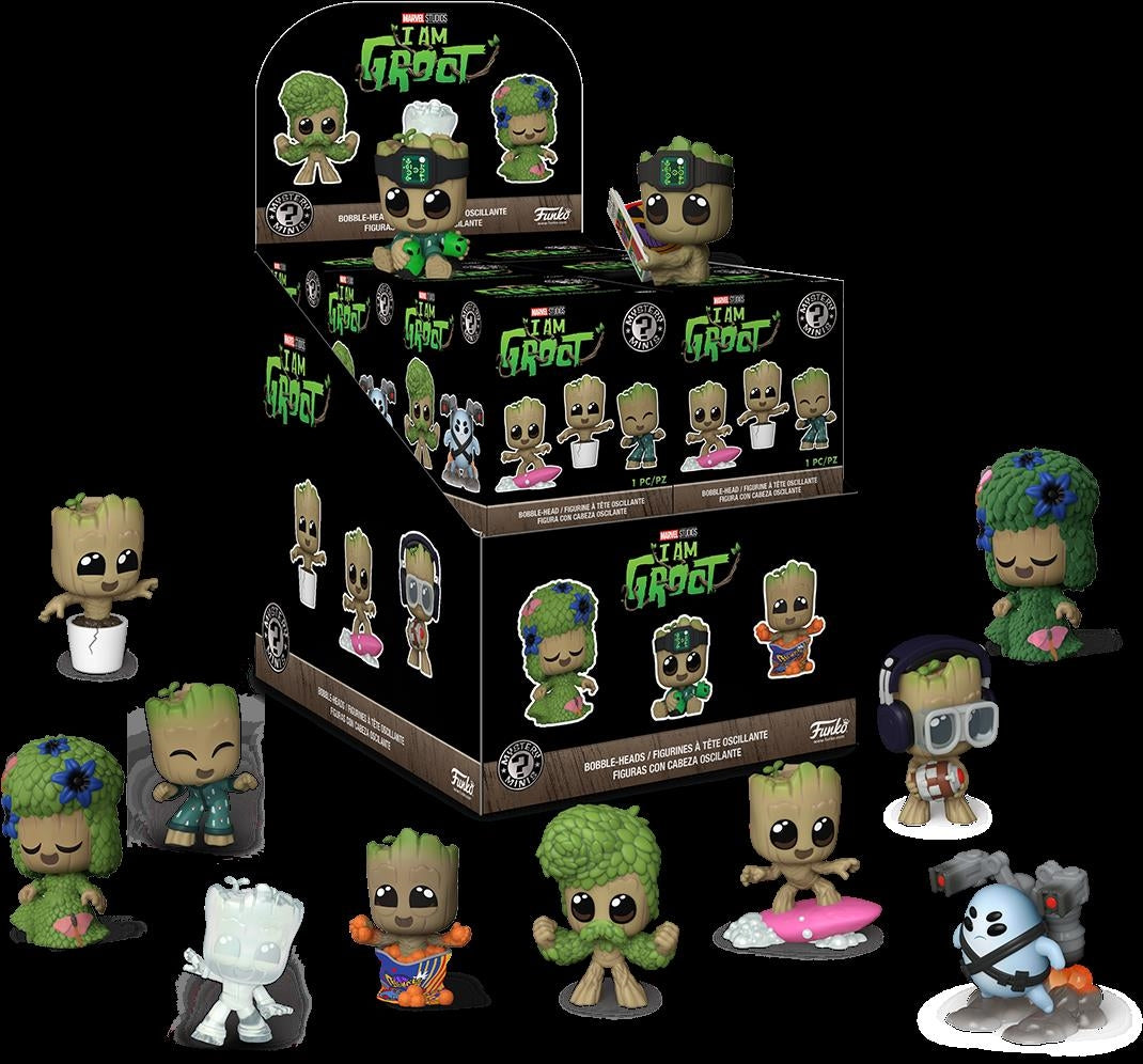 Marvel: Guardians Of The Galaxy - Funko Pop! - Mistery Minis - Groot (Assortimento)