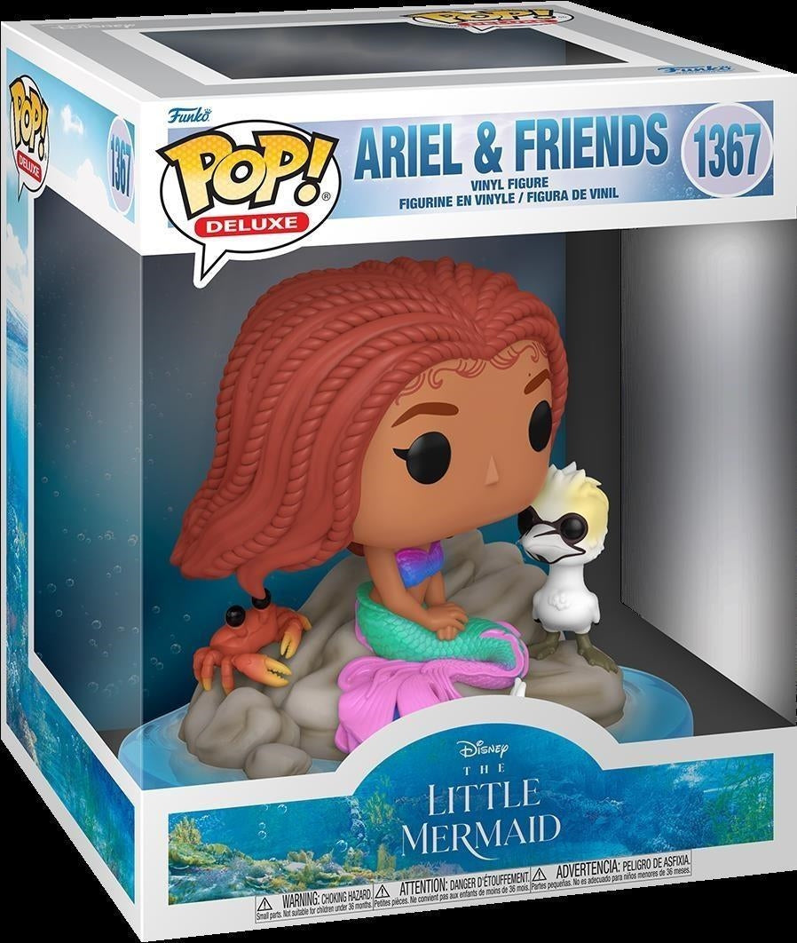 Disney: Funko Pop! Deluxe - The Little Mermaid (Live Action) - Ariel And Friends (Vinyl Figure 1367)