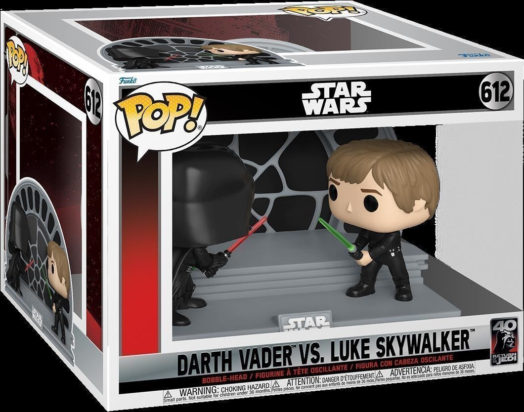 Star Wars: Funko Pop! - Return Of The Jedi 40Th - Darth Vader Vs. Luke Skywalker (Vinyl Figure 612)