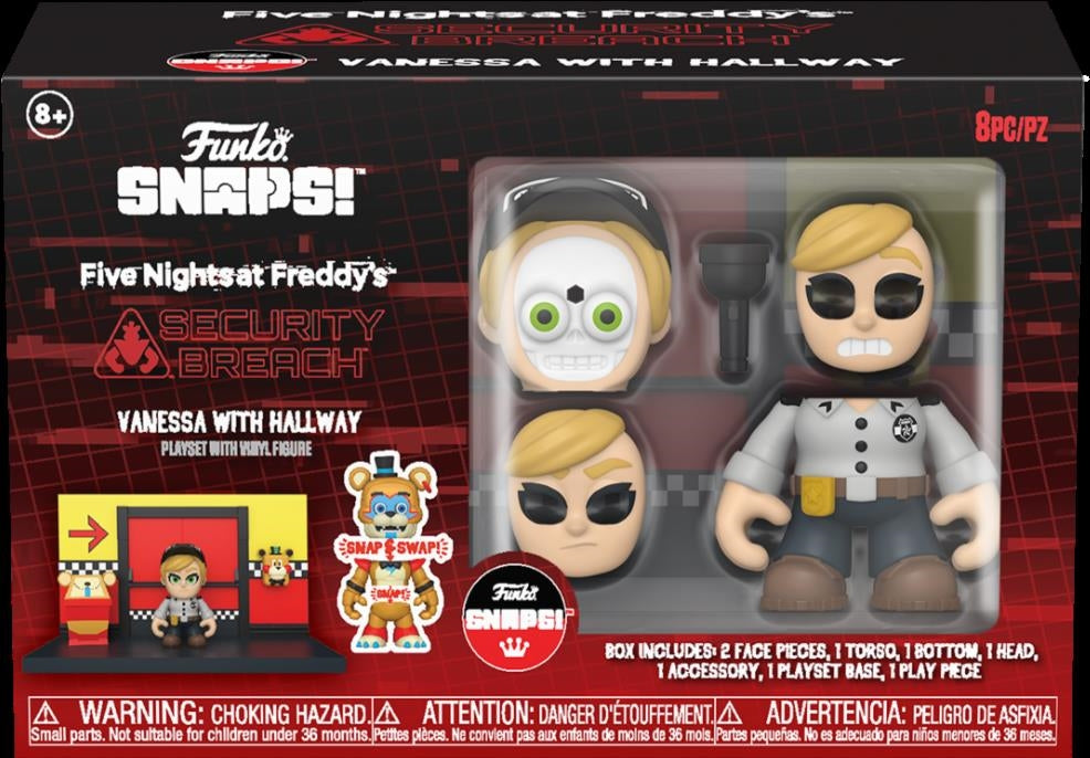 Five Nights At Freddys: Funko Pop! Snap - Playset - Hallway w/Vanessa