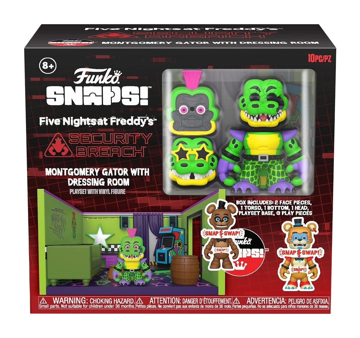 Five Nights At FreddyS: Funko Pop! Snap Playset - Security Breach