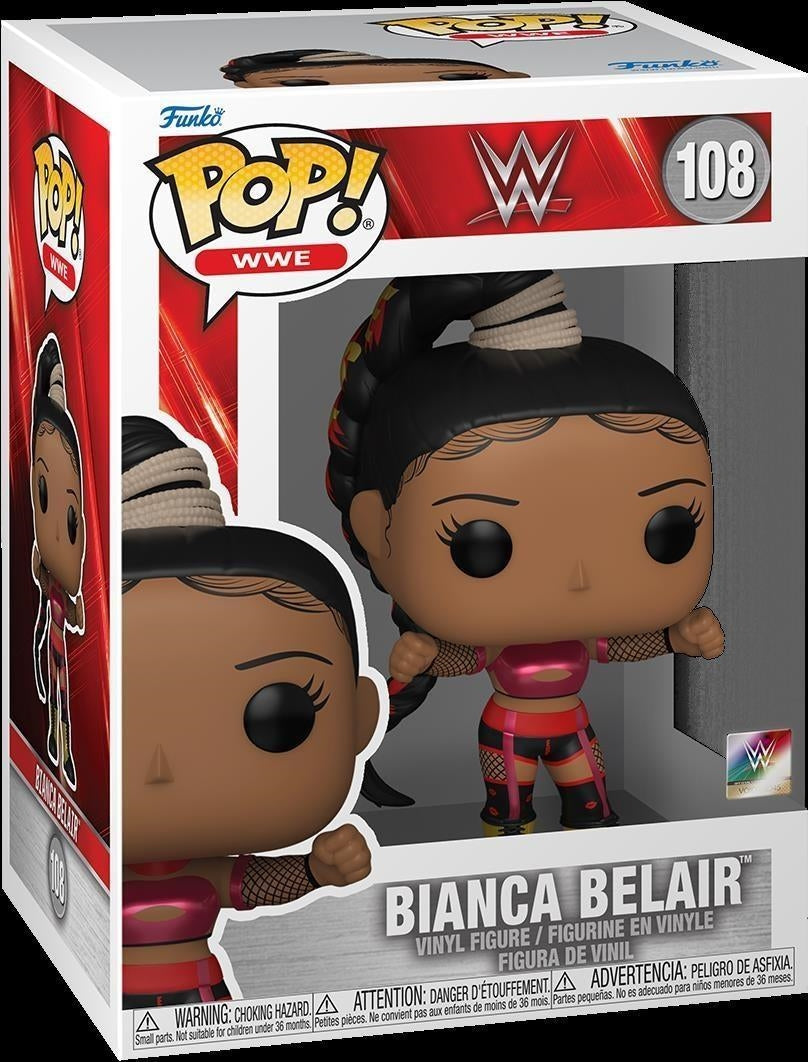 Wrestling: Funko Pop! Wwe - Bianca Belair WM38 (MT) (Vinyl Figure 108)