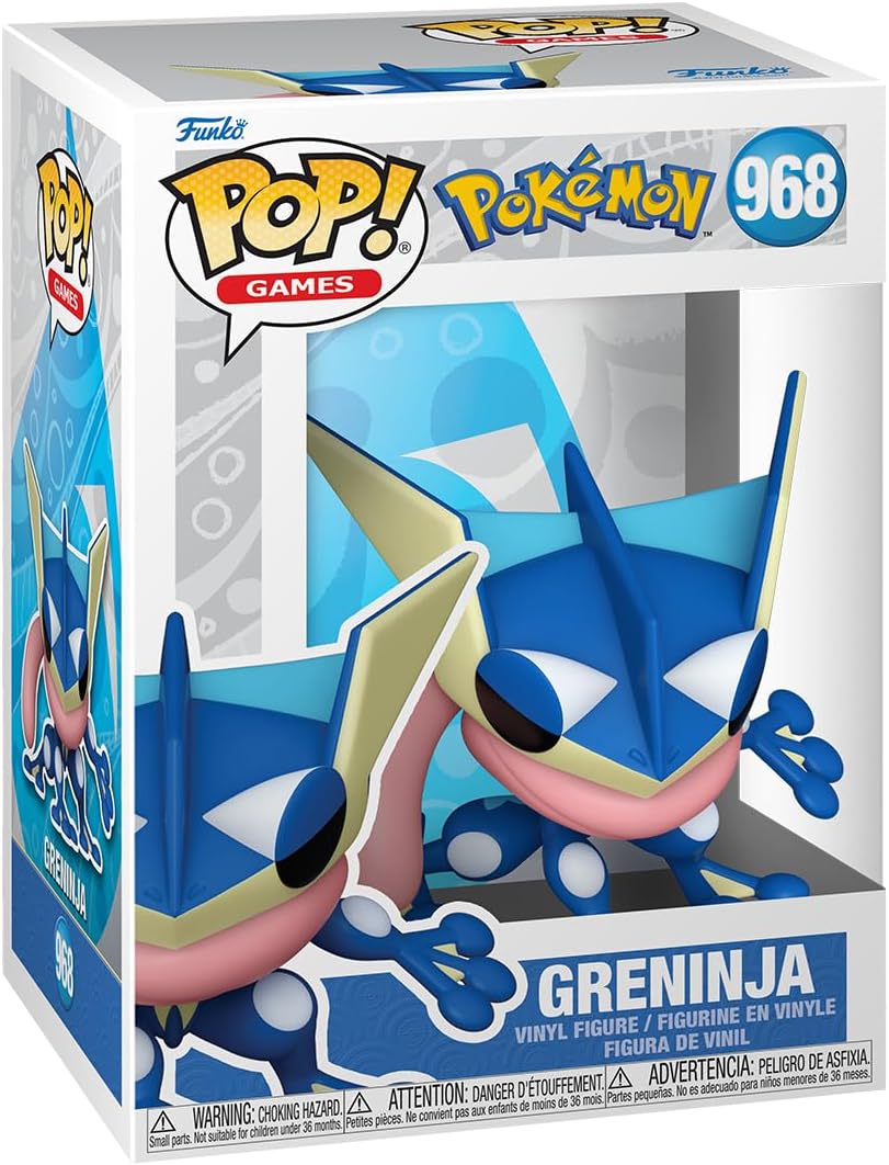 Pokemon: Funko Pop! Games - Greninja (Vinyl Figure 968)