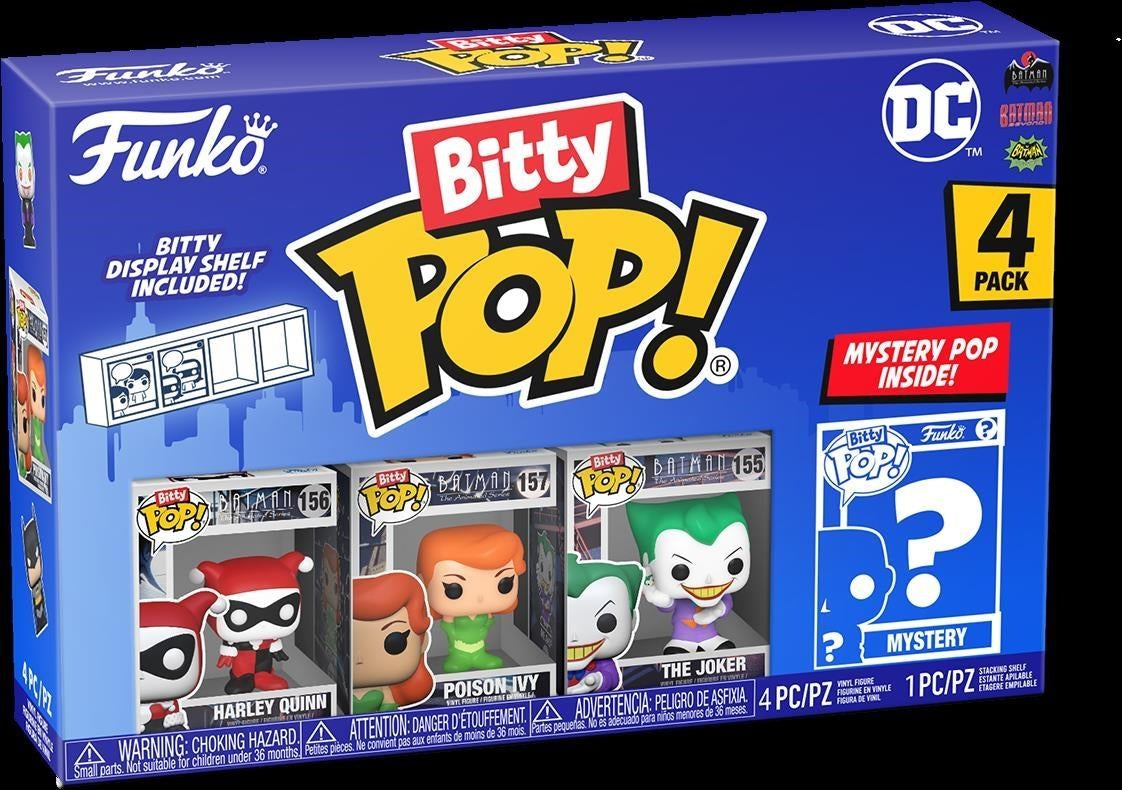 Dc Comics: Funko Pop! Bitty POP - Harley Quinn 4PK