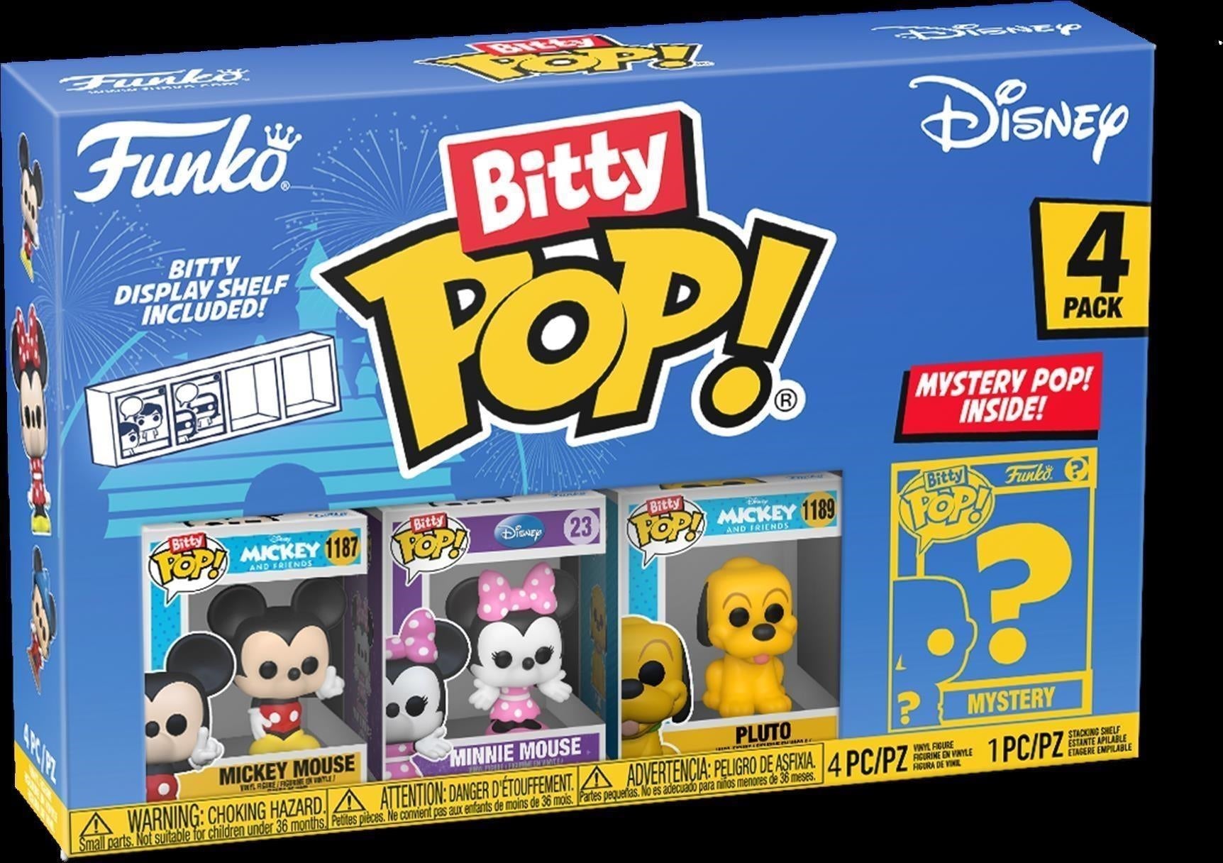 Disney: Funko Pop! Bitty POP 4 Packs - Mickey
