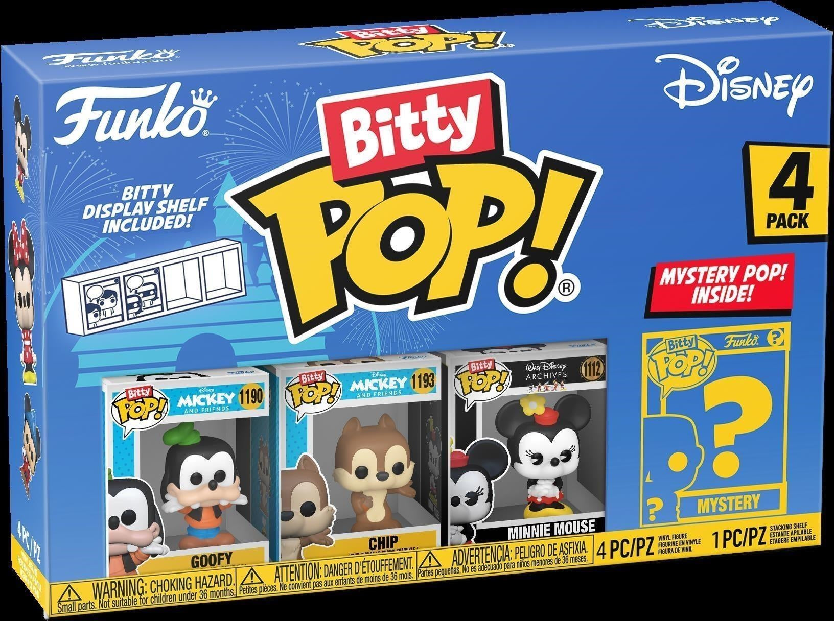 Disney: Funko Pop! Bitty POP 4 Packs - Goofy