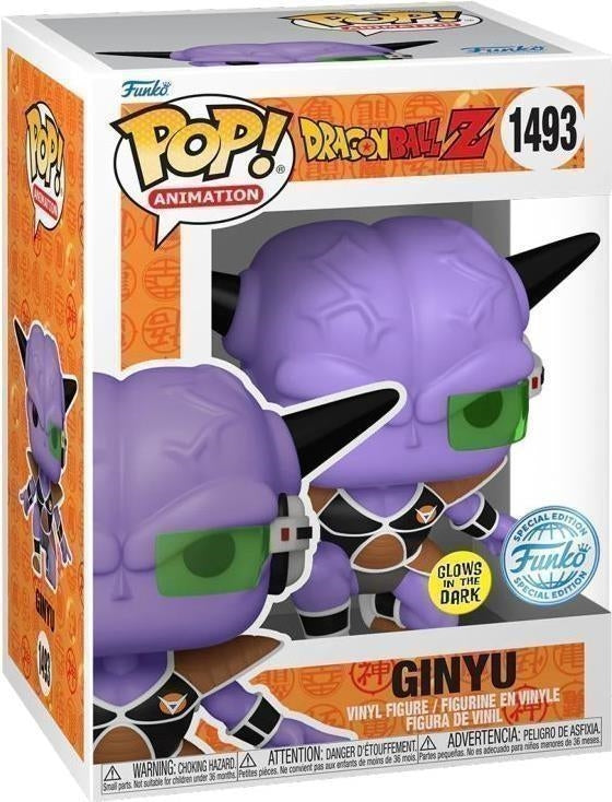 Dragon Ball Z: Funko Pop! Animation - Ginyu (Vinyl Figure 1493) (Glow In The Dark)