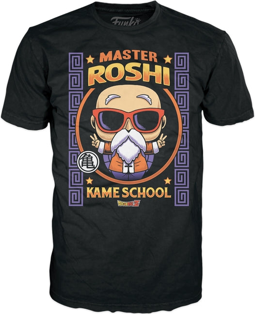 Dragon Ball Z: Funko Pop! Tee - Master Roshi (T-Shirt Tg. M)