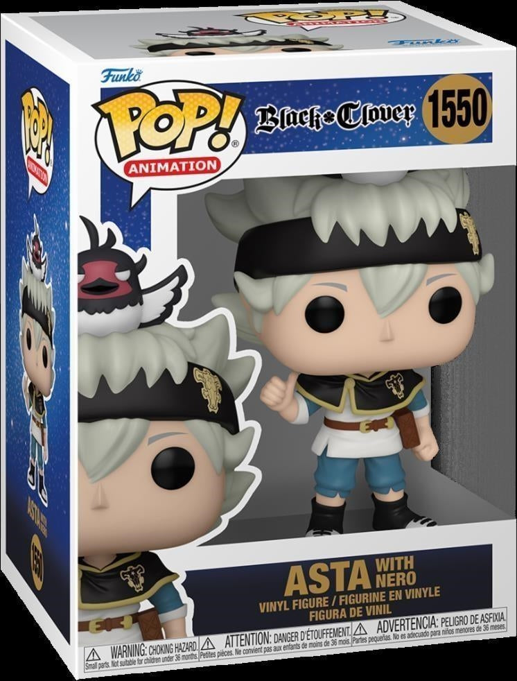 Black Clover: Funko Pop! Animation - Asta With Nero (Vinyl Figure 1550)