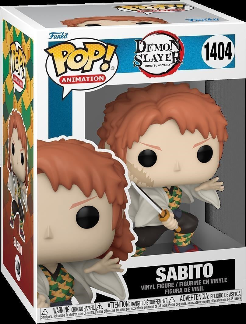 Demon Slayer: Funko Pop! Animation - Sabito (No Mask) (Vinyl Figure 1404)