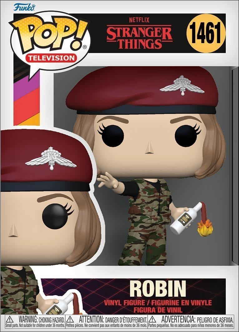 Stranger Things: Funko Pop! Television - Season 4 - Hunter Robin With Cocktail (Vinyl Figure 1461)