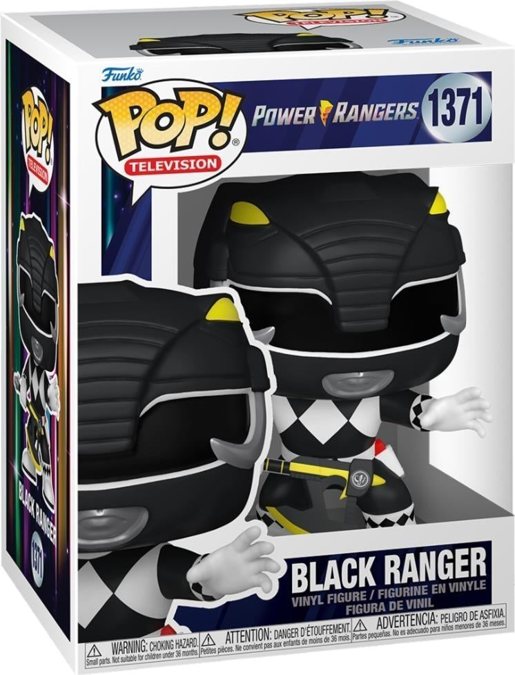 Mighty Morphin Power Rangers: Funko Pop! Television - Black Ranger (Vinyl Figure 1371)